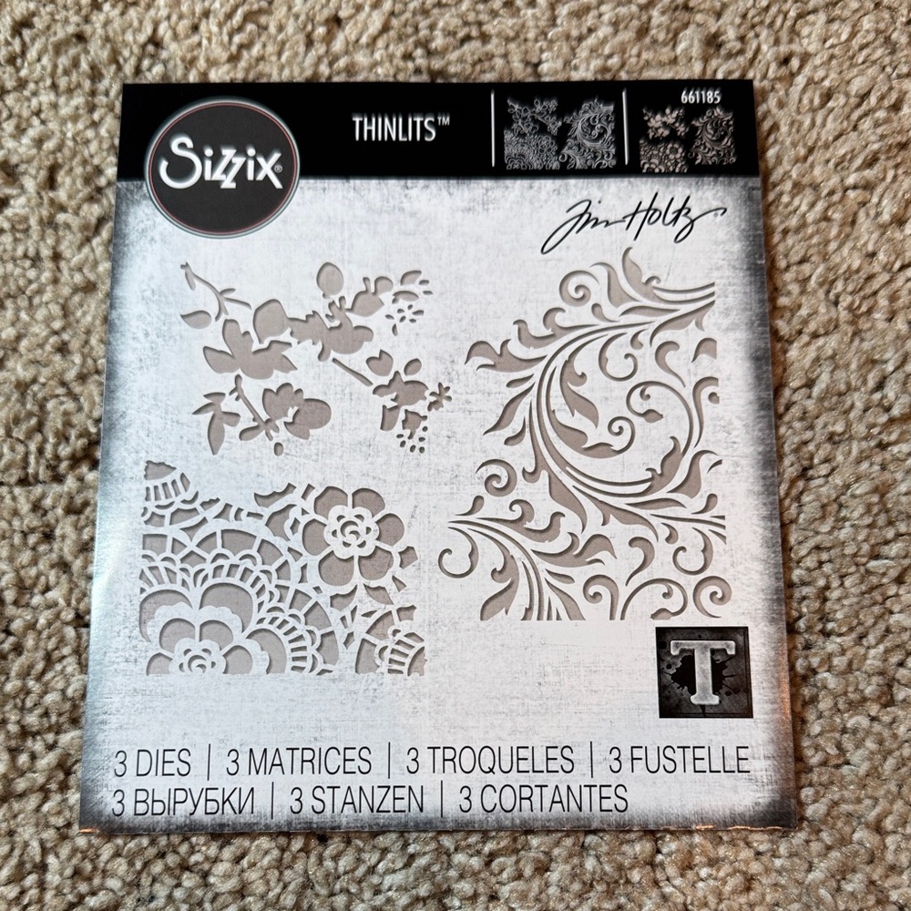 Sizzix Tim Holtz Mixed Media #2 Thinlits Dies